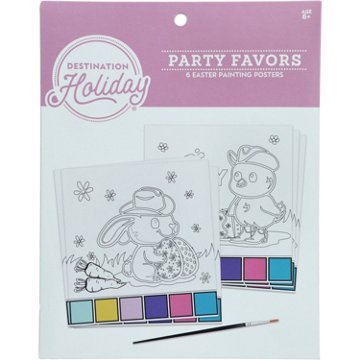 Destination Holiday Easter Painting Posters, 6 ct