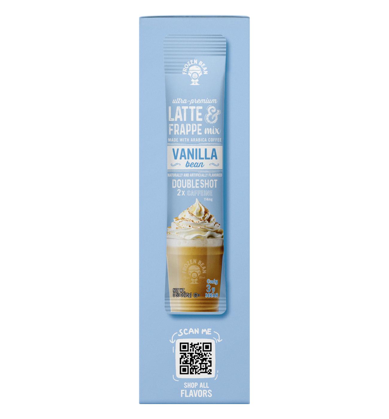 Frozen Bean Latte & Frappe Mix Flavored Coffee Packets - Vanilla Bean; image 2 of 4