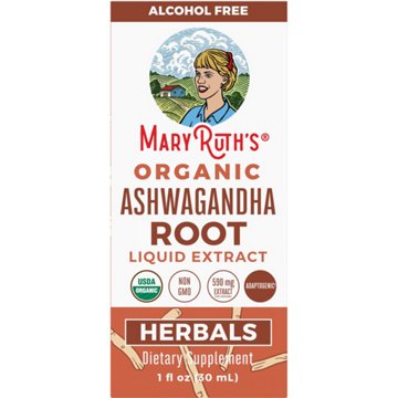 Mary Ruth's Organic Ashwagandha Root Liquid Extract