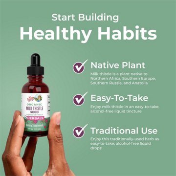 Mary Ruth's Organic Milk Thistle Seed Liquid Extract