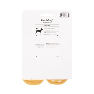 Simply Dog Multi-Colored Cable Stripe Socks