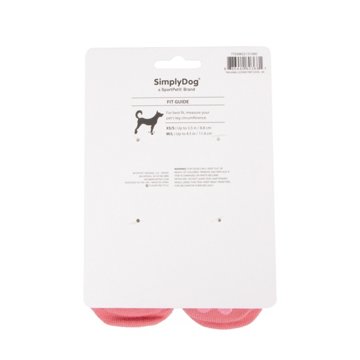 Simply Dog Pink Animal Leopard Print Socks