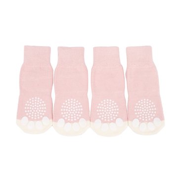 Simply Dog Pink Bow Socks