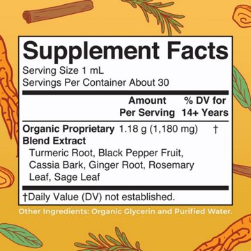 Mary Ruth's Organic Turmeric Gold Liquid Extract