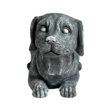 Forever Gifts Solar Succulent Statue - Dog