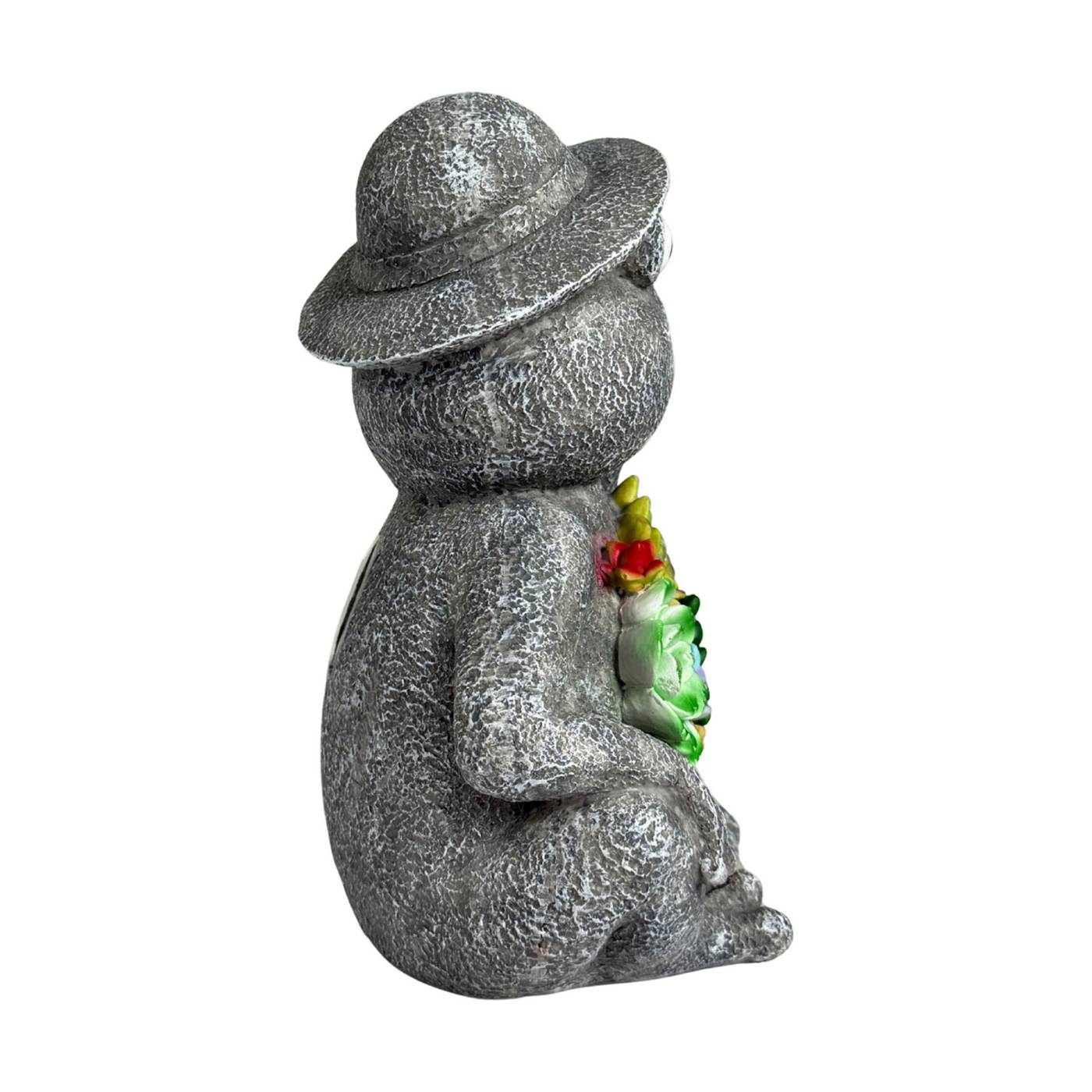 Forever Gifts Solar Succulent Statue - Frog; image 3 of 4