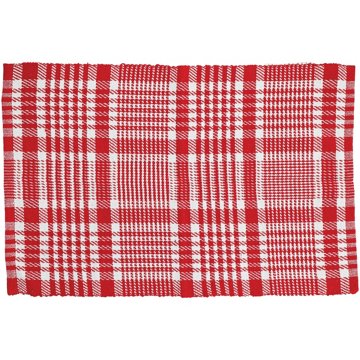 Destination Holiday Scatter Rug - Red Plaid