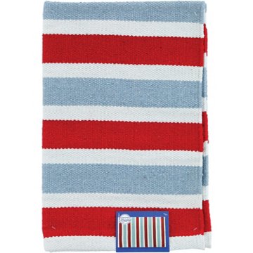 Destination Holiday Scatter Rug - Red White Blue Stripe
