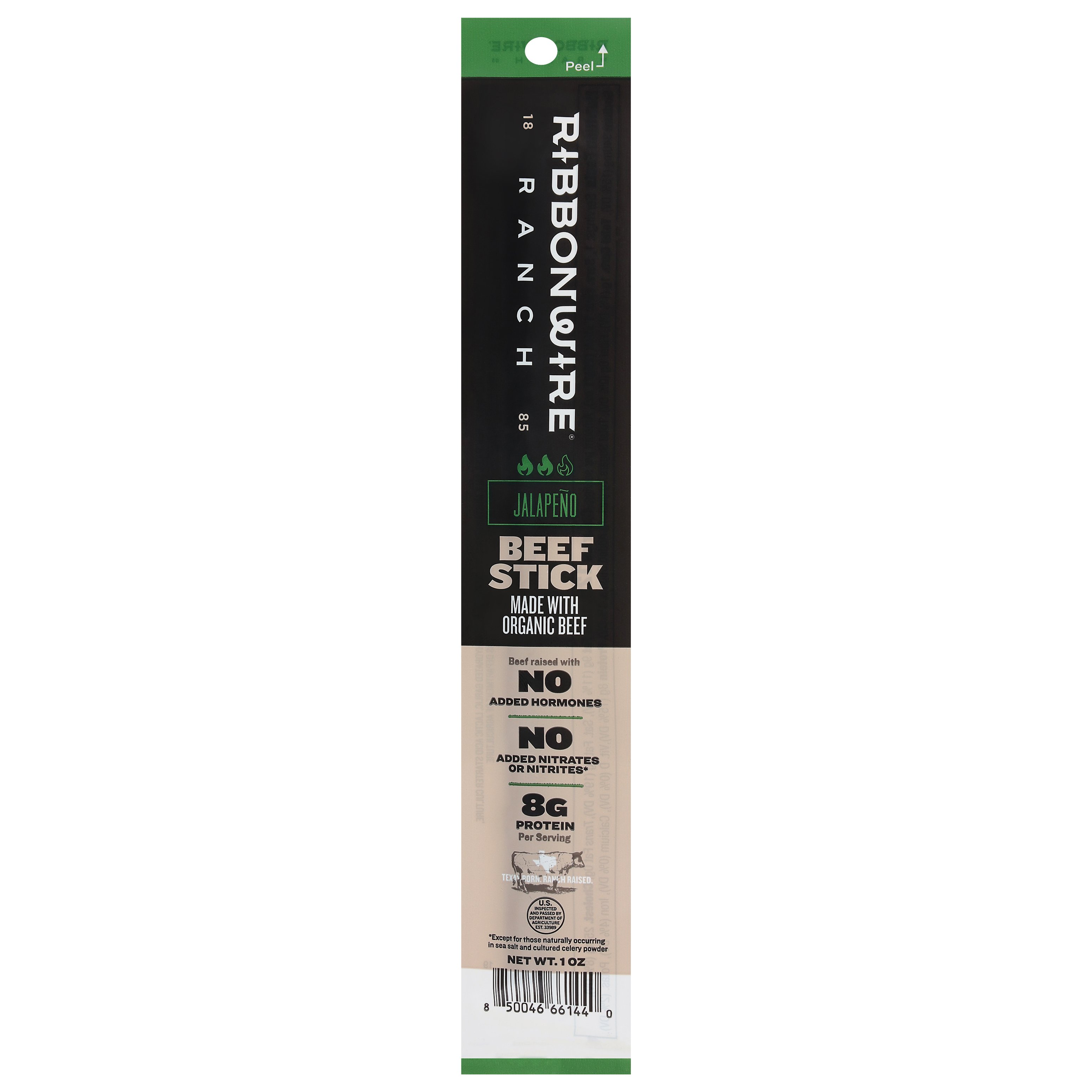 Ribbonwire Ranch Jalapeno Beef Stick, 1 oz | Central Market - Really ...