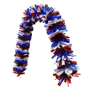 F C Young & Co Patriotic Chunky Tinsel Garland