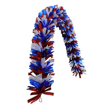 F C Young & Co Patriotic Chunky Tinsel Garland