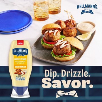 Hellmann's Chicken Tender Mayonnaise Style Dip - Garlic Parmesan