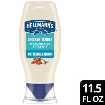 Hellmann's Chicken Tender Mayonnaise Style Dip - Buttermilk Ranch