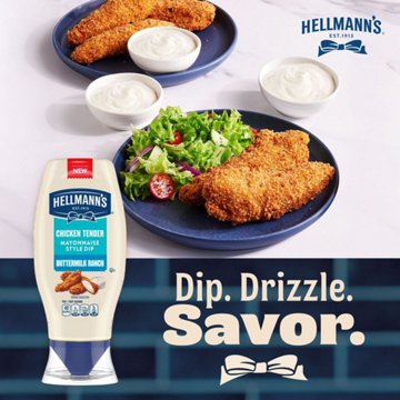 Hellmann's Chicken Tender Mayonnaise Style Dip - Buttermilk Ranch