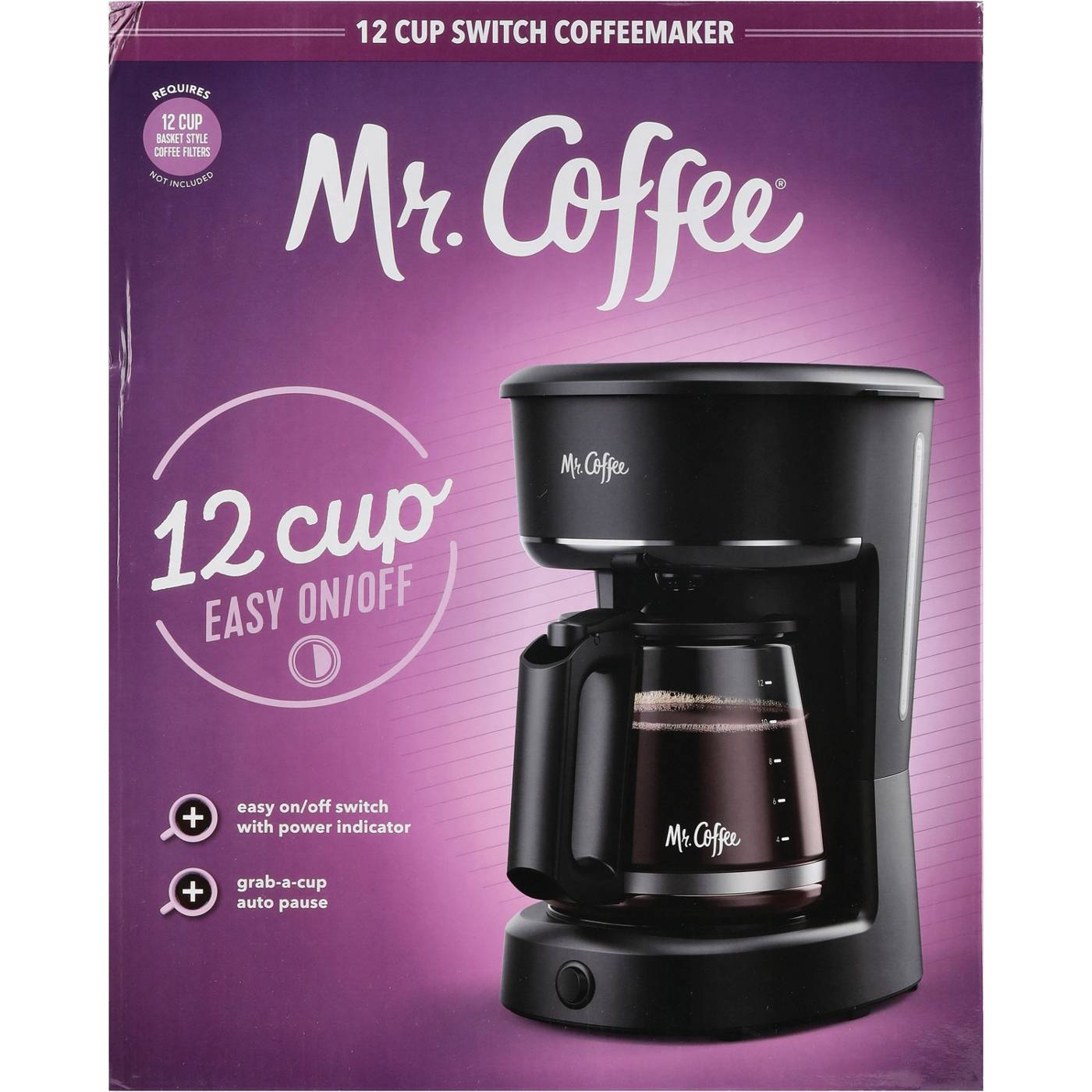 Mr. Coffee Switch Coffee Maker; image 2 of 4