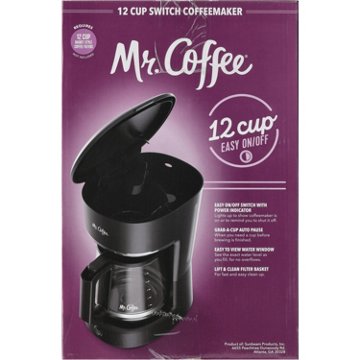 Mr. Coffee Switch Coffee Maker, 12 cup