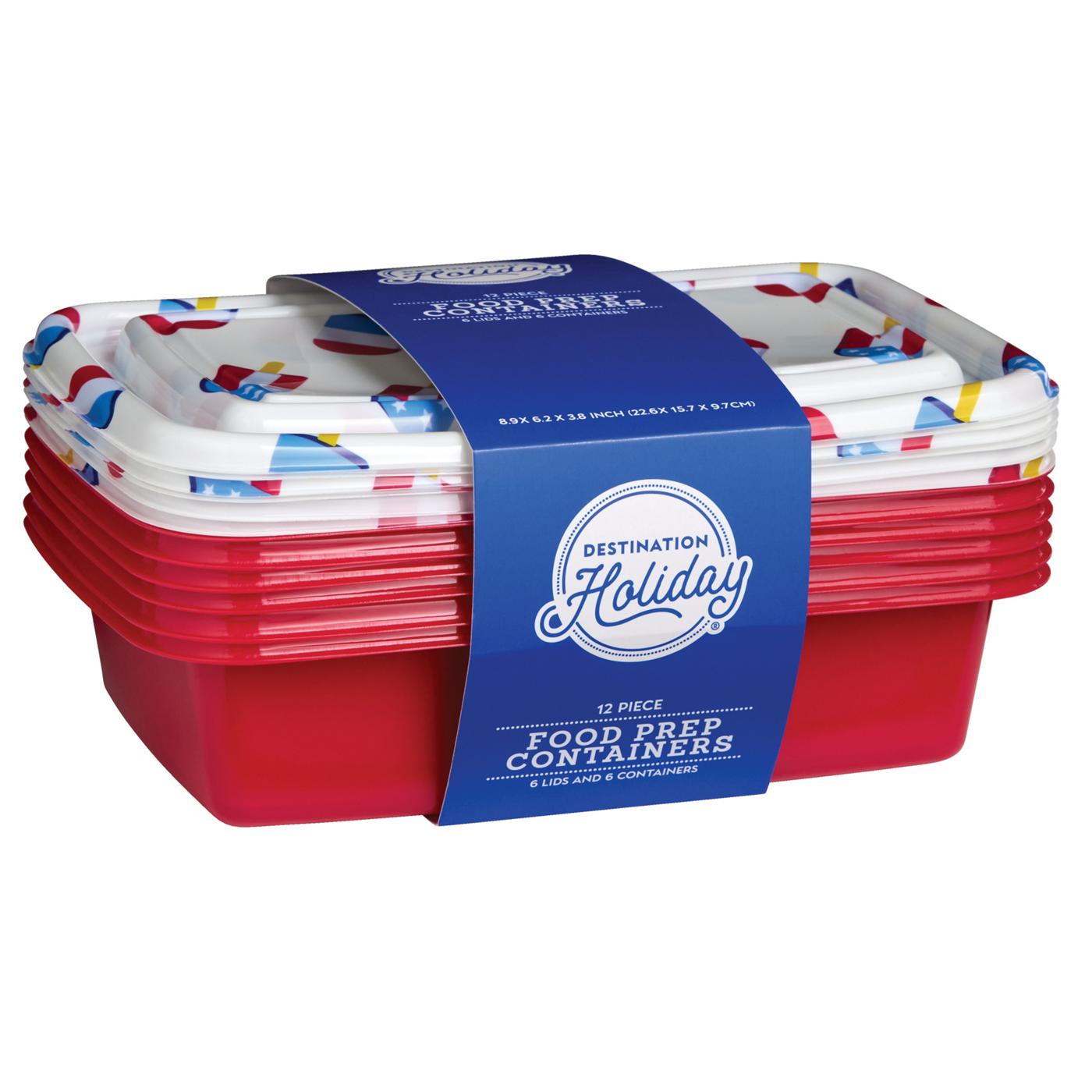 Destination Holiday Popsicles Print Food Prep Containers; image 2 of 3