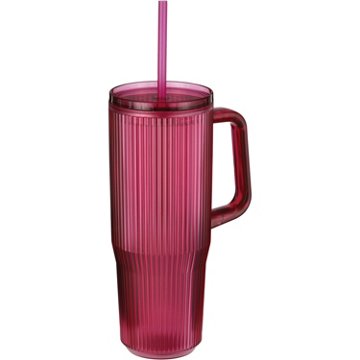 Destination Holiday Plastic Tumbler - Pink, 30 oz