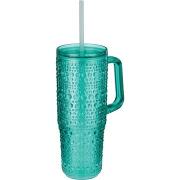 Destination Holiday Plastic Tumbler - Teal, 30 oz