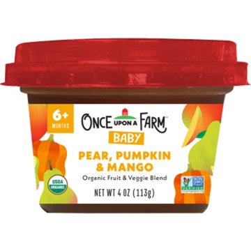 Once Upon a Farm Baby Food Bowl - Pear Pumpkin & Mango