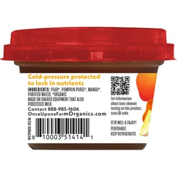 Once Upon a Farm Baby Food Bowl - Pear Pumpkin & Mango