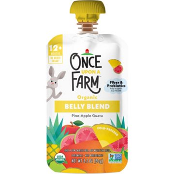 Once Upon a Farm Organic Belly Blend Pouch - Pine Apple Guava