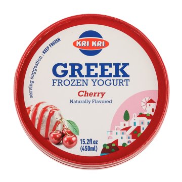 Kri Kri Sour Cherry Frozen Greek Yogurt, 15.2 oz