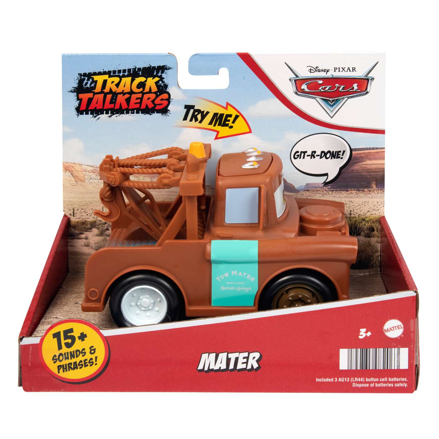 Disney Pixar Cars Track Talkers Mater; image 1 of 4