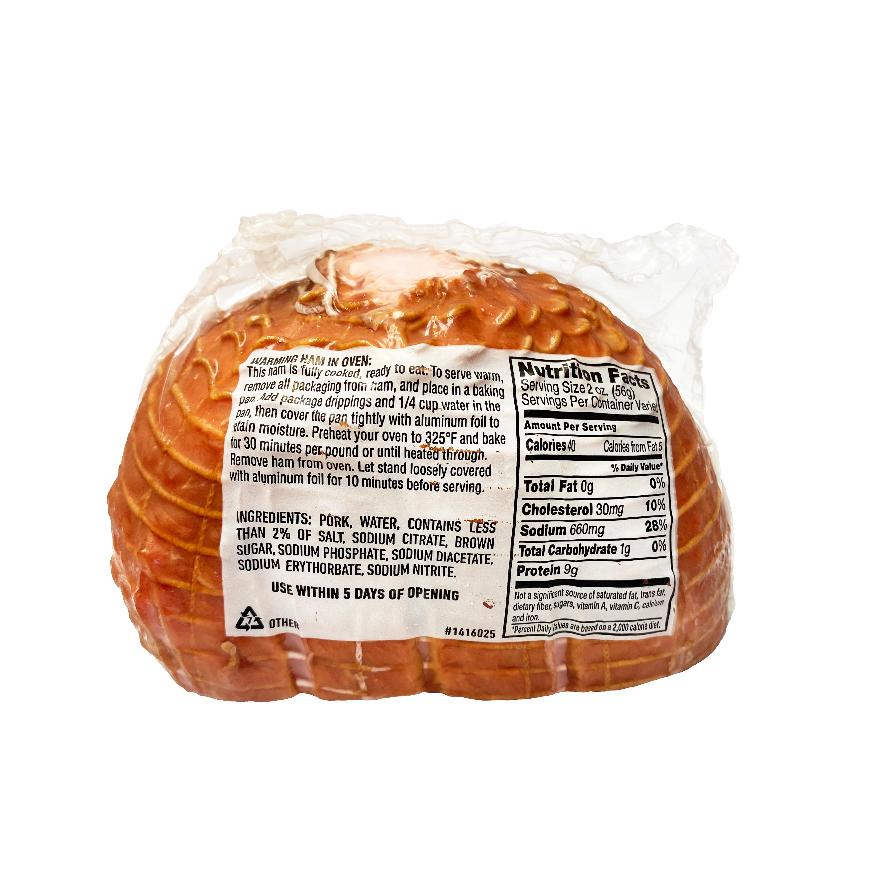 Frick's Fully Cooked Hardwood Smoked Petite Ham - Shop Pork at H-E-B