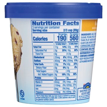 Hill Country Fare Butter Pecan Ice Cream