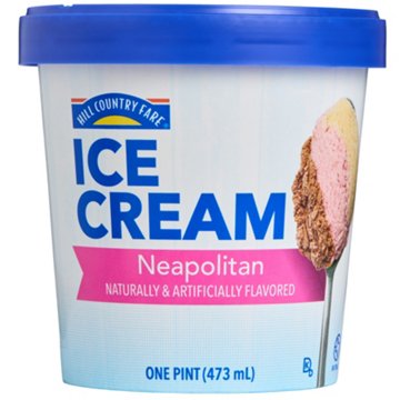 Hill Country Fare Neapolitan Ice Cream