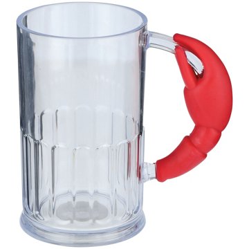 Destination Holiday Crawfish Claw Beer Mug, 600 mL