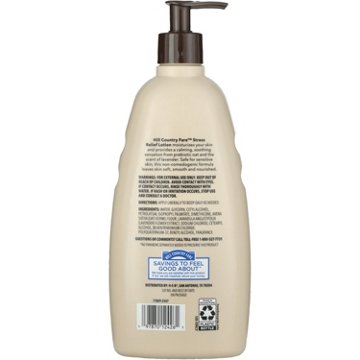 Hill Country Fare Stress Relief Lotion with Oat - Lavender