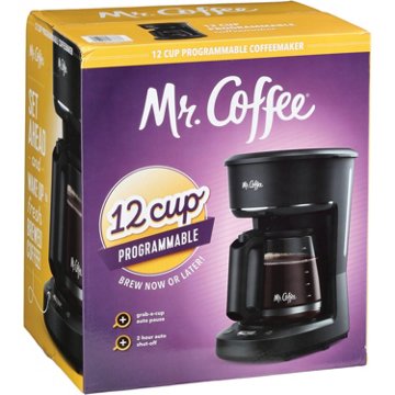 Mr. Coffee Programmable Coffee Maker, 12 cup