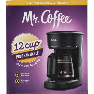 Mr. Coffee Programmable Coffee Maker, 12 cup