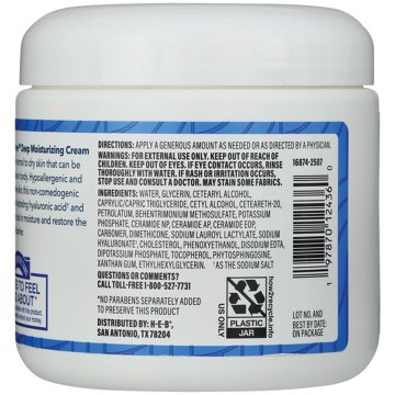 Hill Country Fare Deep Moisturizing Face Cream - Fragrance Free