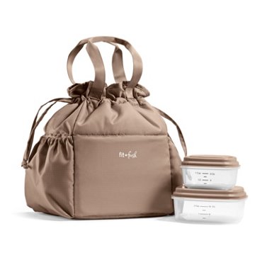 Fit + Fresh Cromwell Lunch Bag - Taupe