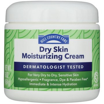 Hill Country Fare Dry Skin Moisturizing Cream - Sensitive Skin, Fragrance Free