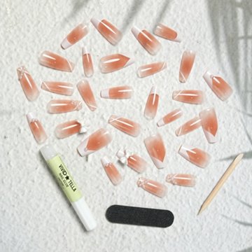 Vivid Tella Nails - Cat Eye Princess Glam