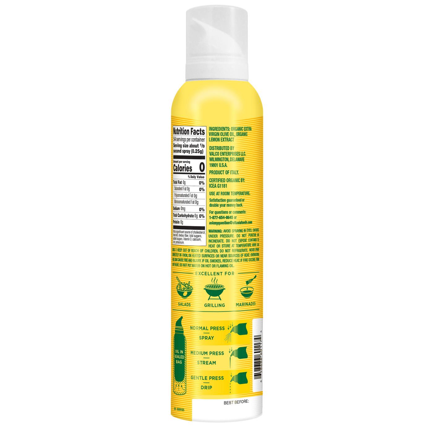 Ottavio Lemon Organic Extra Virgin Olive Oil Spray; image 2 of 2