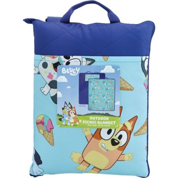 Northwest Bluey Outdoor Picnic Blanket, 50" x 70"