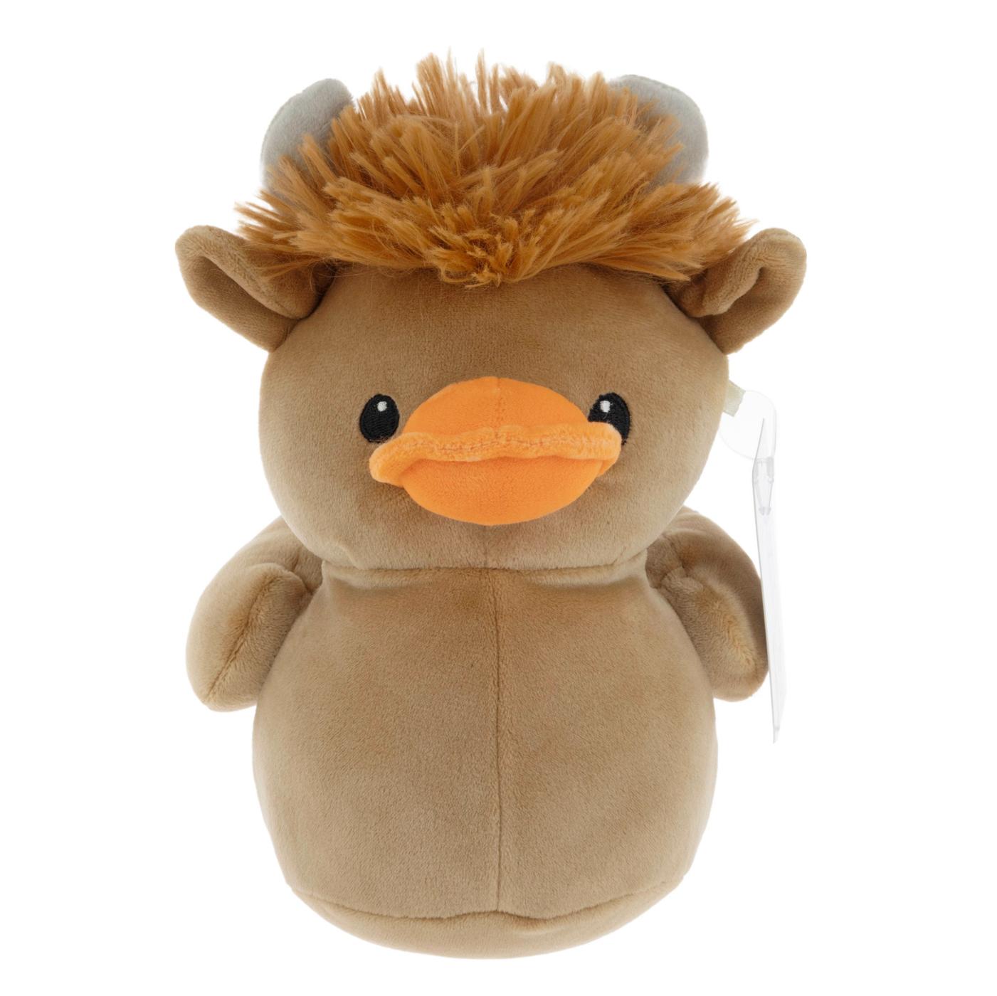 Quackerz Keith Highland Cow Easter Plush; image 1 of 4