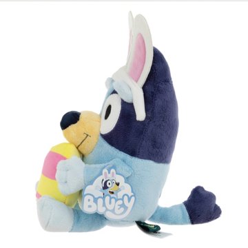 Animal Adventure Bluey with Egg Easter Plush, 9"