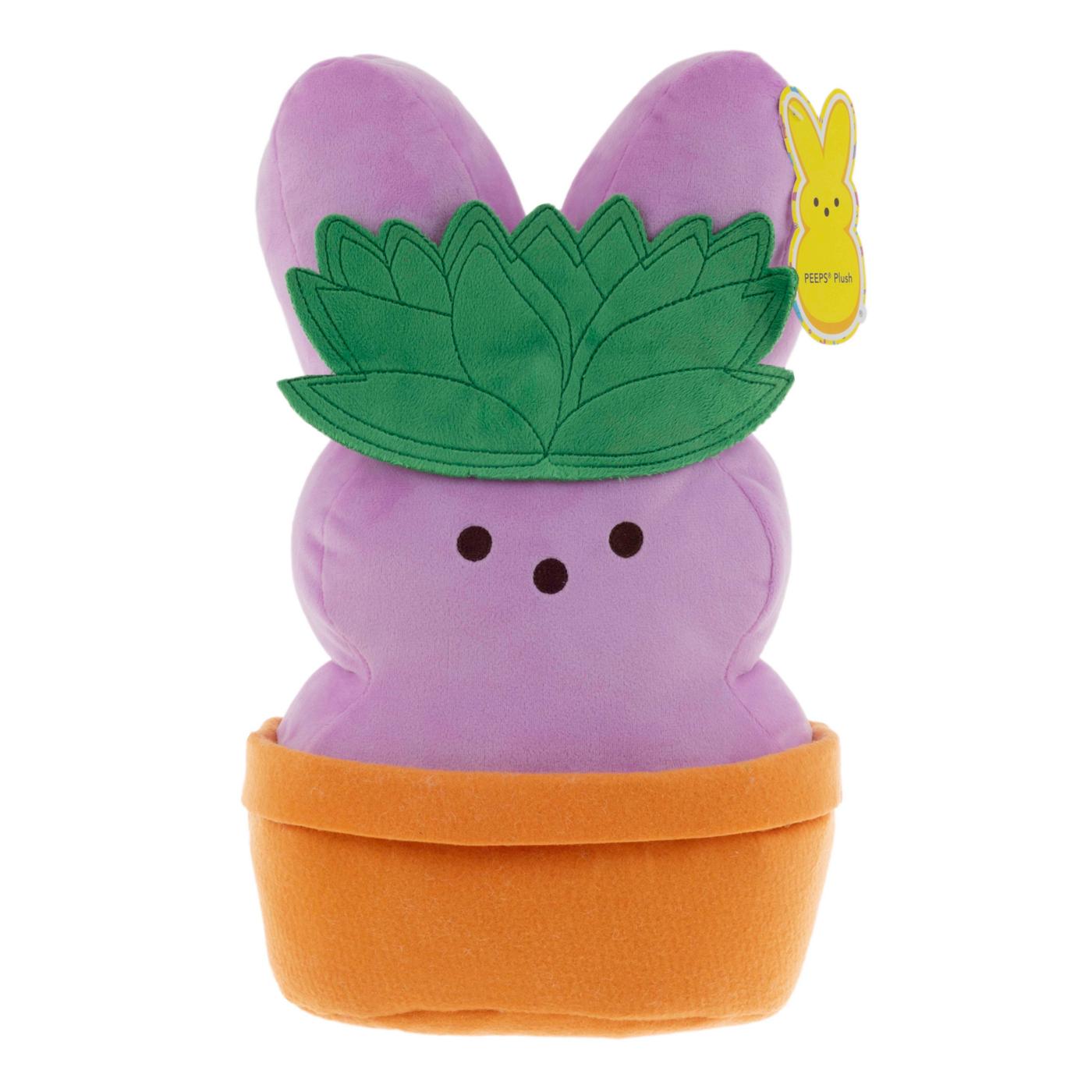 Peeps Potted Easter Bunny Plush; image 1 of 4