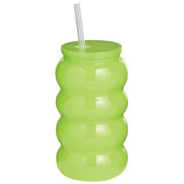 Destination Holiday Plastic Wavy Cup - Green