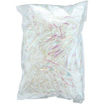 Destination Holiday Iridescent Easter Filler Grass - White, 1.75 oz