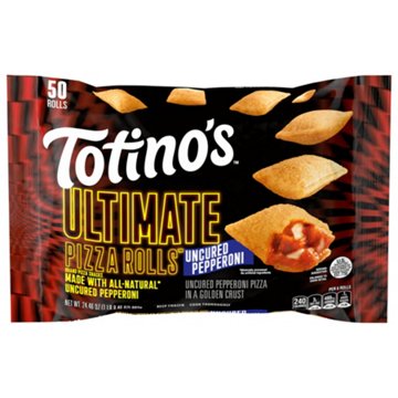 Totino's Ultimate Pizza Rolls - Uncured Pepperoni, 50 ct
