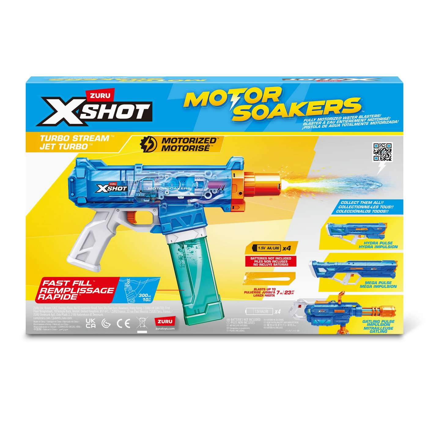 Zuru XSHOT Motor Soakers Turbo Stream Water Blaster; image 5 of 7