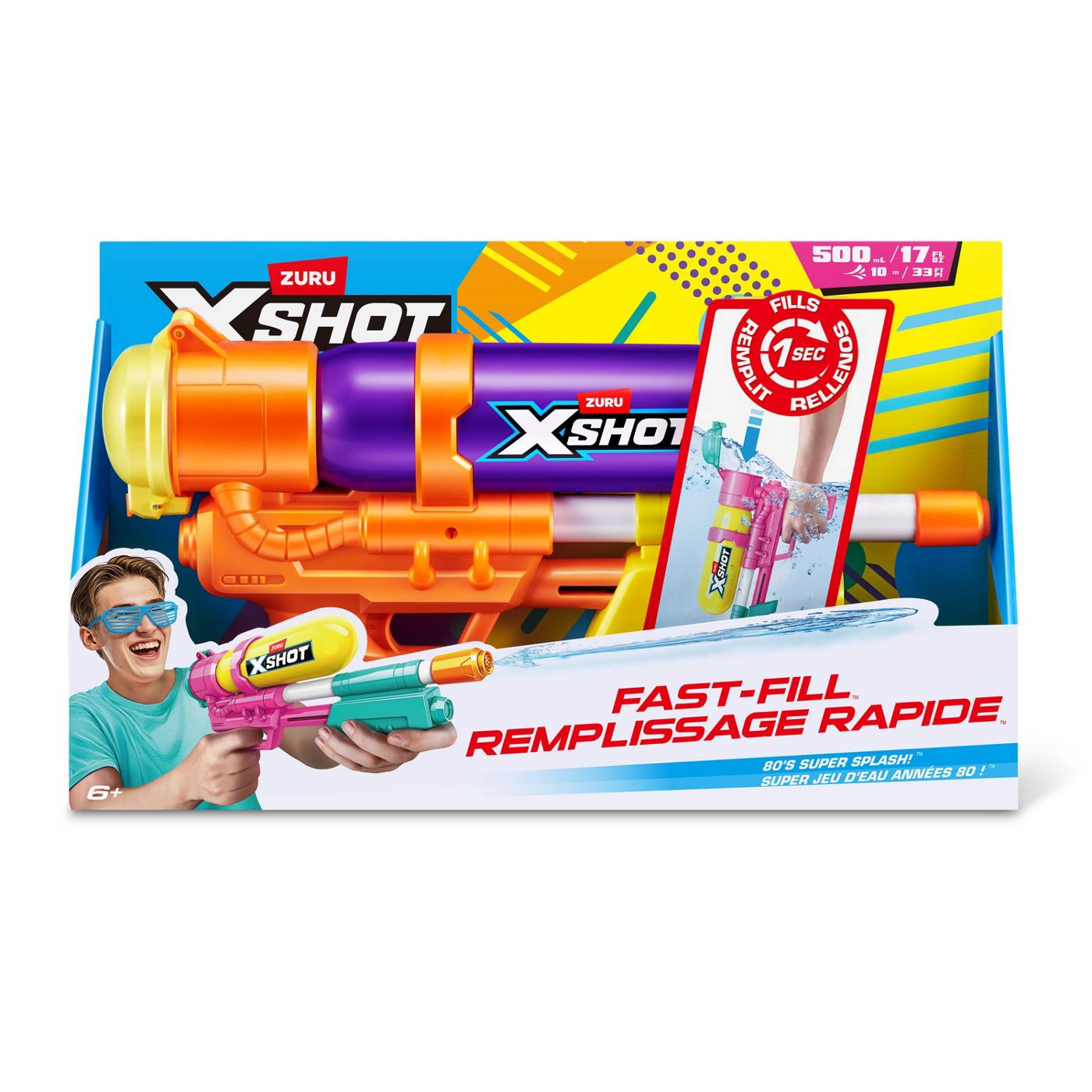 Zuru XSHOT Retro Fast-Fill Water Blaster - Assorted Colors; image 7 of 7