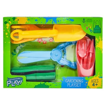 Adventure Play! Gardening Playset, 8 pc